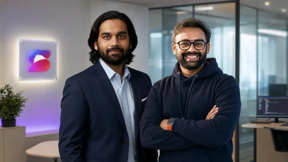 Sherlocks AI Founders Gaurav Toshniwal and Akshat Jain